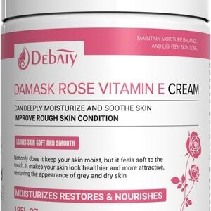 Nourishing Vitamin E Cream with Damascus Rose Extracts - Daily Moisturizing Care